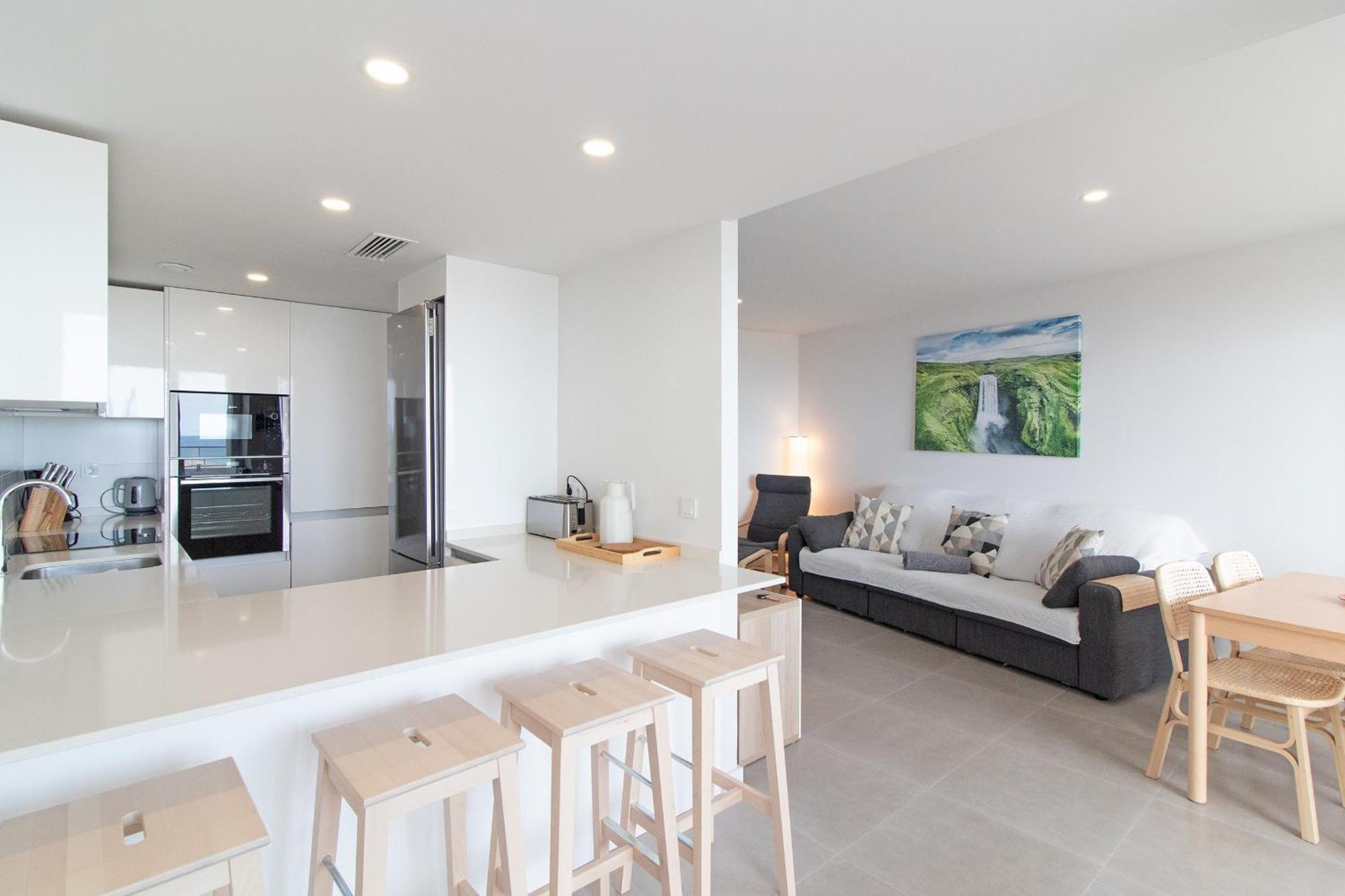 Global Properties, Apartamento Con Vistas Al Mar, 2 Terrazas Y Piscina En Canet D'En Berenguer Bagian luar foto